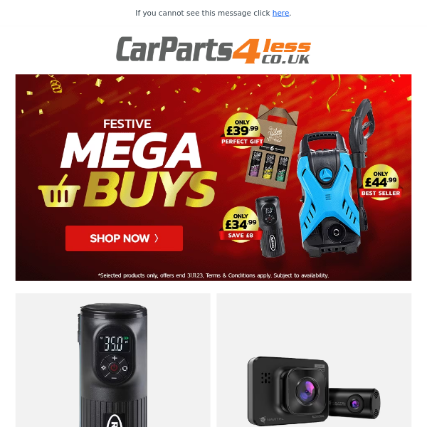 December Is Here...Get Your Festive Mega Buys!