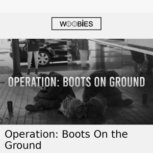 Help Our Veterans - Woobies Operation: Boots on the Ground