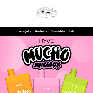 Grab Now!🍓Mucho x Hyve Disposable