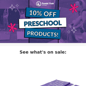 Preschool Sale Ends Soon! ⌛