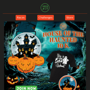 House of the Haunted 10k is Open to ALL!!🎃