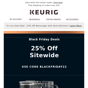 Black Friday Sale! 25% off sitewide