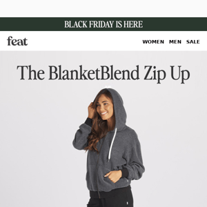 NEW – BlanketBlend Zip Ups