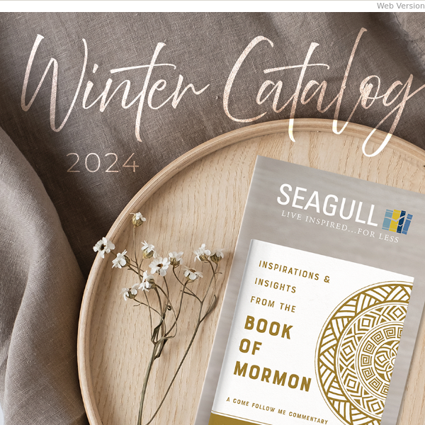 Seagull Book Winter Catalog has arrived! ⭐️