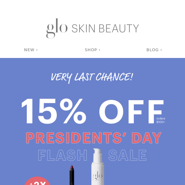 15% off ends in 3…2…