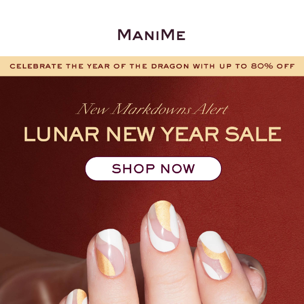 Celebrate Lunar New Year with NEW Markdowns