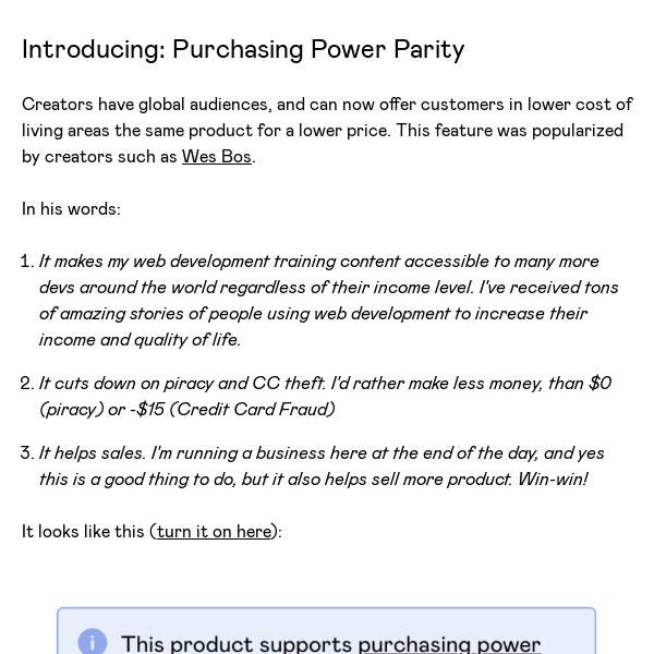 Introducing: Purchasing Power Parity