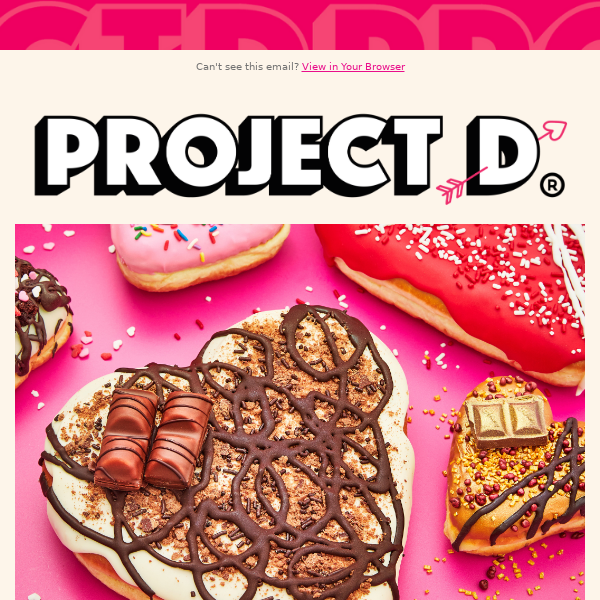 OUR VALENTINE'S COLLECTION IS HERE! 🥳🍩