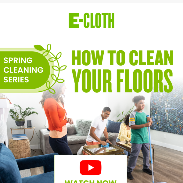 New Video: Easy, Effective Solution for Cleaning Your Floors