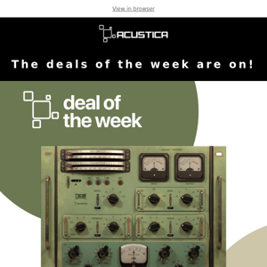 Deals of the week: Cream & Gold!