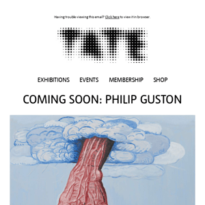 Coming soon: Philip Guston at Tate Modern