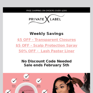 Hey Private Label Extensions , see what's going on this week