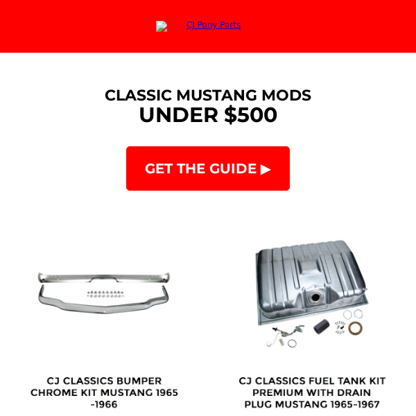 Five Classic Mustang Mods Under $500 😲