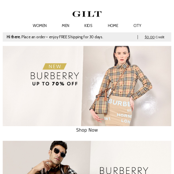 Fresh-In Burberry Up to 70% Off for Women | Burberry for Men