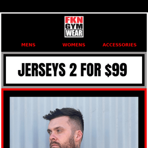 JERSEYS 2 FOR $99 🏋️‍♀️ LIFTERS, ELEVATE, DOMINATE, DETONATE!