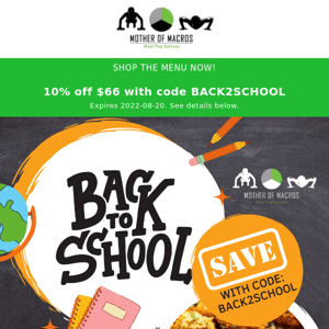 Back-To-School Discount Inside!