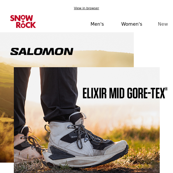 Discover Salomon Elixir Mid Gore-Tex®