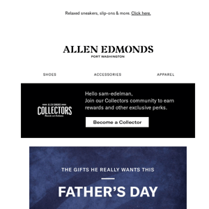 Up to 30% off laid-back, Father’s Day favorites