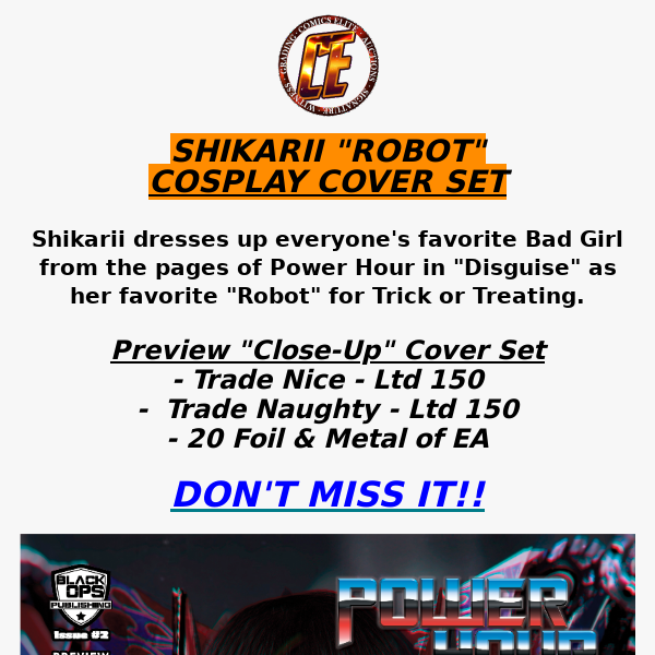 ❤️‍🔥SHIKARII ROBOT HALLOWEEN COSPLAY CLOSE-UP REVEALED❤️‍🔥