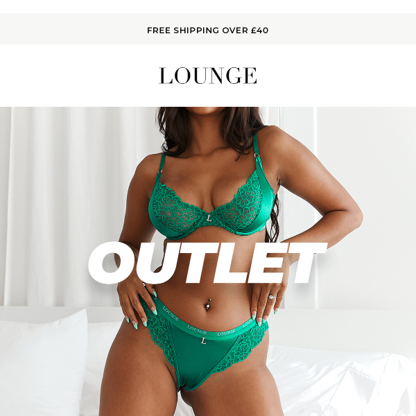 LOUNGE OUTLET: Up to 70% OFF 🛍️