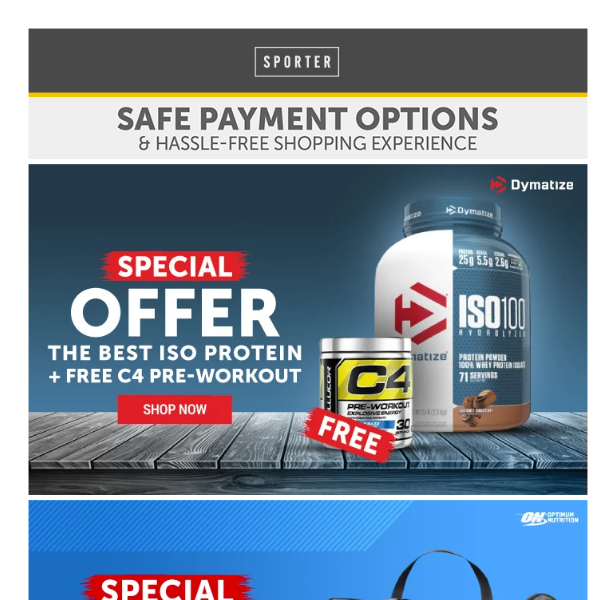 FREE Gifts Alert 🔔 New Offers on World's Best Supplements