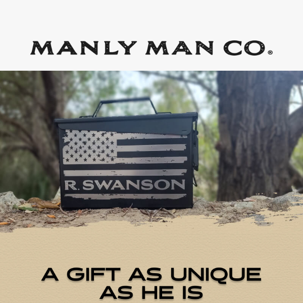 Our Personalized Ammo Cans Will  Take Your Gifting To The Next Level