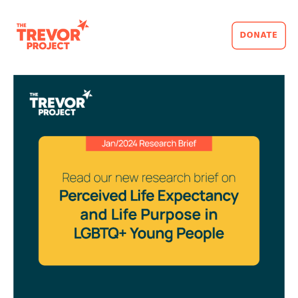 Research Spotlight: LGBTQ+ Life Expectancy and Purpose