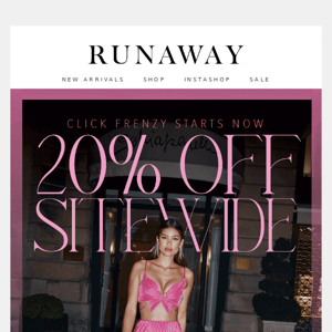 🔥 20% OFF SITEWIDE 🔥 CLICK FRENZY SALE