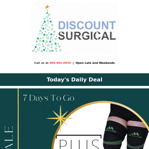 7 Days To Go: Today's Daily Deal - Thigh Leg Sleeve