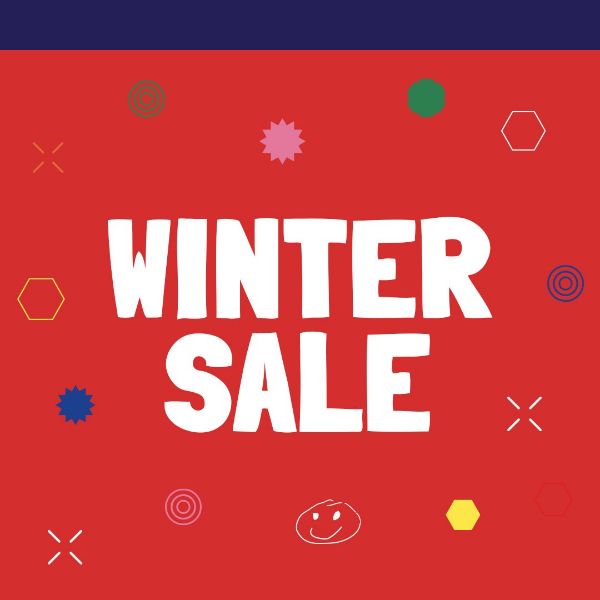 Winter sale is now online!