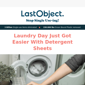 Laundry Day Just Got Easier With Detergent Sheets