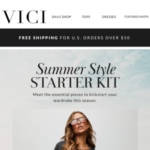 Vici Collection, Meet Your Summer Style Starter Kit