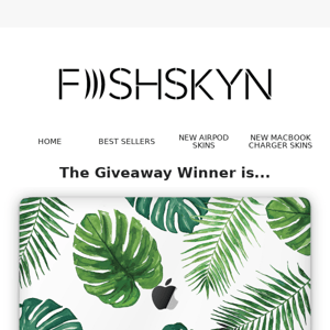 Announcing the giveaway winner! 🎉