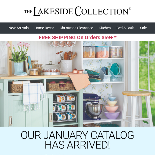 The Wait Is Over! Our NEW January Catalog Is Here!