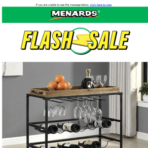 Concord Bar Cart UNDER $50!