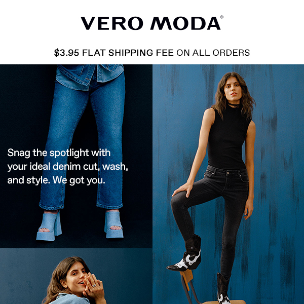 Vero Moda, Your Jeans Are Up To 70% OFF