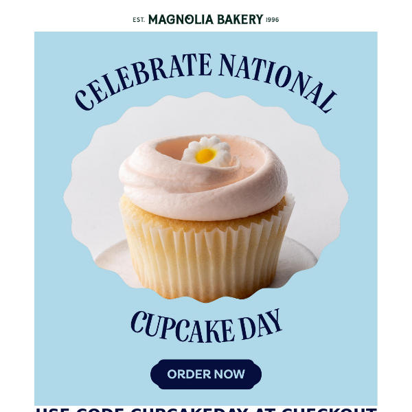 SALE TODAY! Celebrate National Cupcake Day 🧁