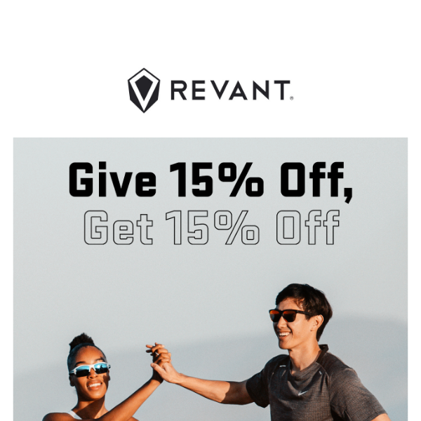 Give 15% Off, Get 15% Off