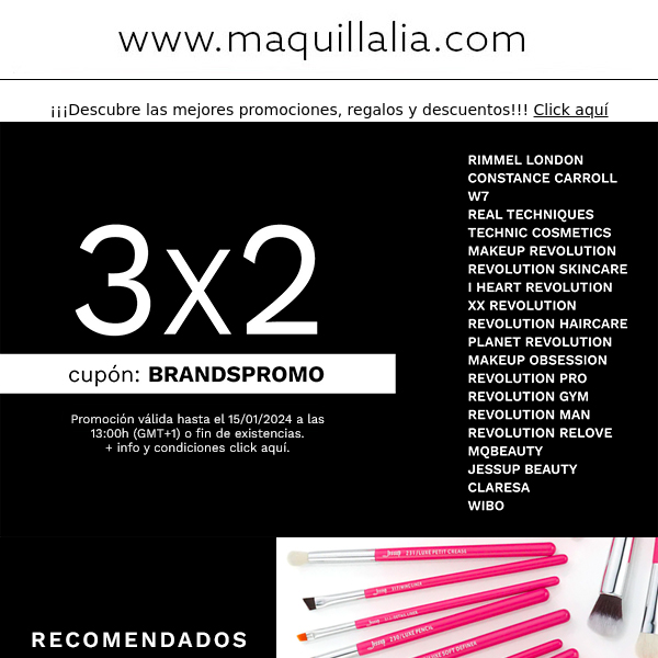 ¡20 marcas en promo! 🤪 ¡Y mucho más!