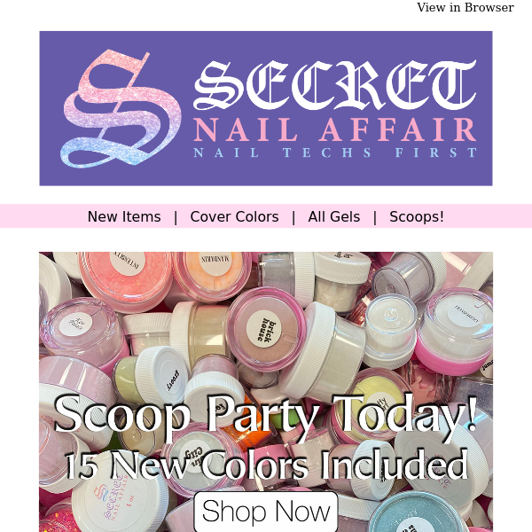 Scoop Party Happening Today! 🥳