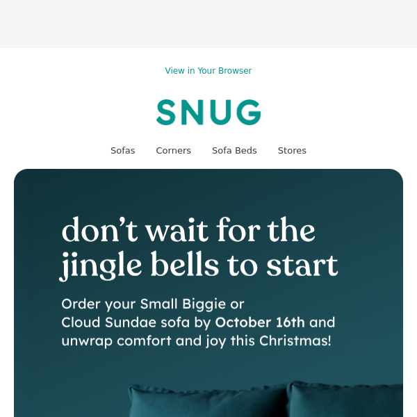 SNUG-tastic Christmas is just a click away! 🎁🎄