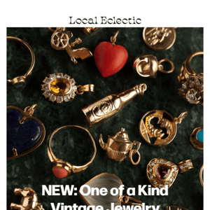 NEW: One of a Kind Vintage Jewelry from Italy