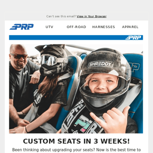 Custom Seats Now In ___ Weeks!?🤯