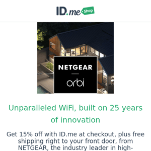 Exclusive 15% off at NETGEAR | Save on Award-Winning WiFi