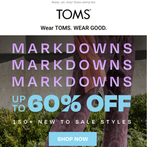 ☀️ Sun ready styles—up to 60% off | NEW MARKDOWNS