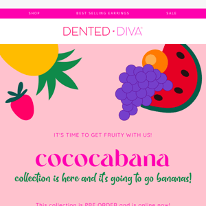 COCOCOBANA COLLECTION IS LIVE!🍍🍉🍎