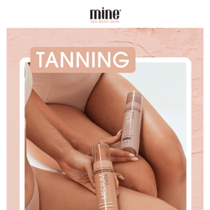 Tanning made easy 😍