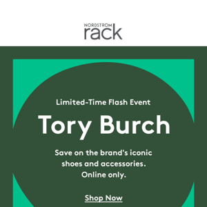 Tory Burch event on now! Online only