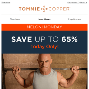 Up to 65% off Chris Meloni's Favorite Products!