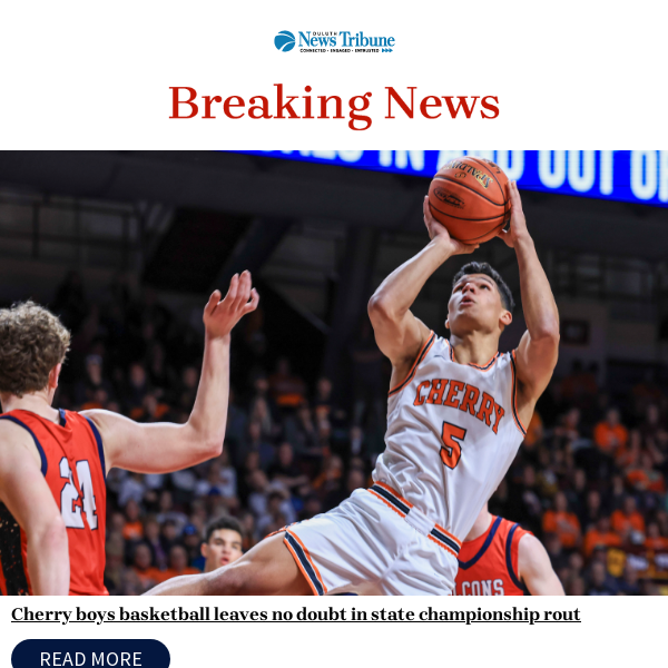 Breaking News Alert: Cherry boys basketball leaves no doubt in state championship rout